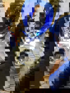 blower motor and fan assembly