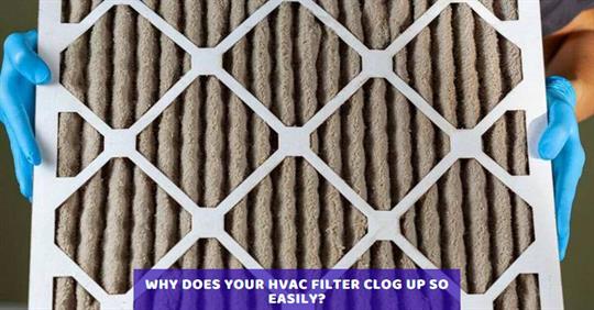 a very dirty HVAC filter.