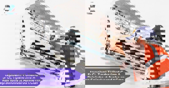 A technician repairing an AC unit