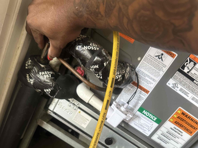 a component of an HVAC