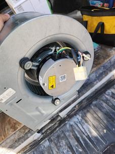 HVAC blower motor