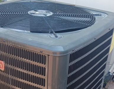an HVAC unit