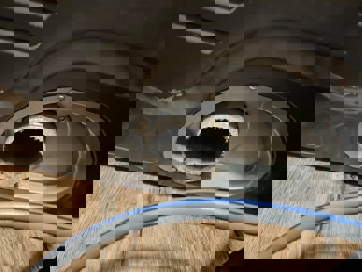 exhaust or vent opening of a dryer,