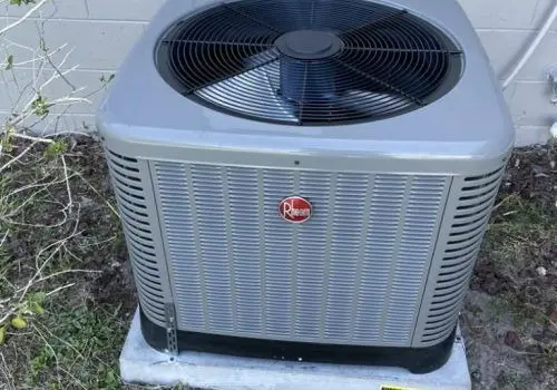 Outdoor unit of an AC